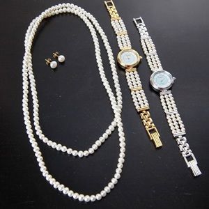 Fresh water pearl necklace only